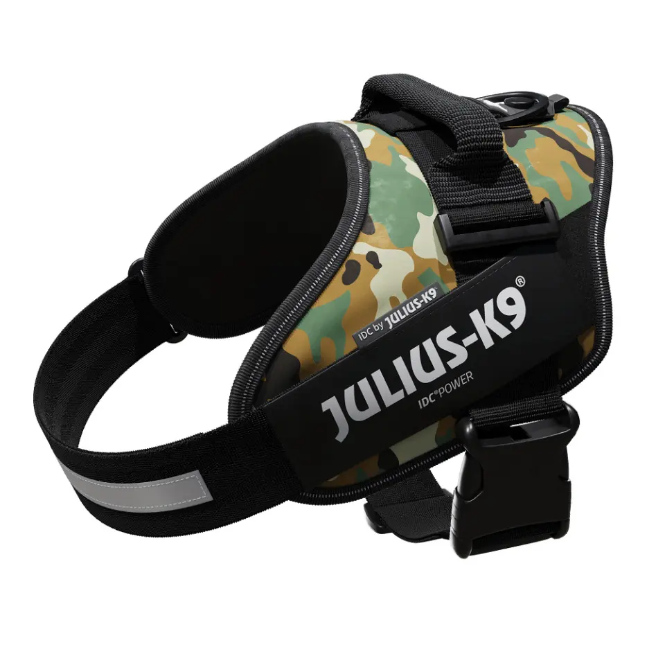 Ham JK9 IDC Power L, camuflaj, respirabil, elemente reflectorizante, circumferința piept 63-85 cm
