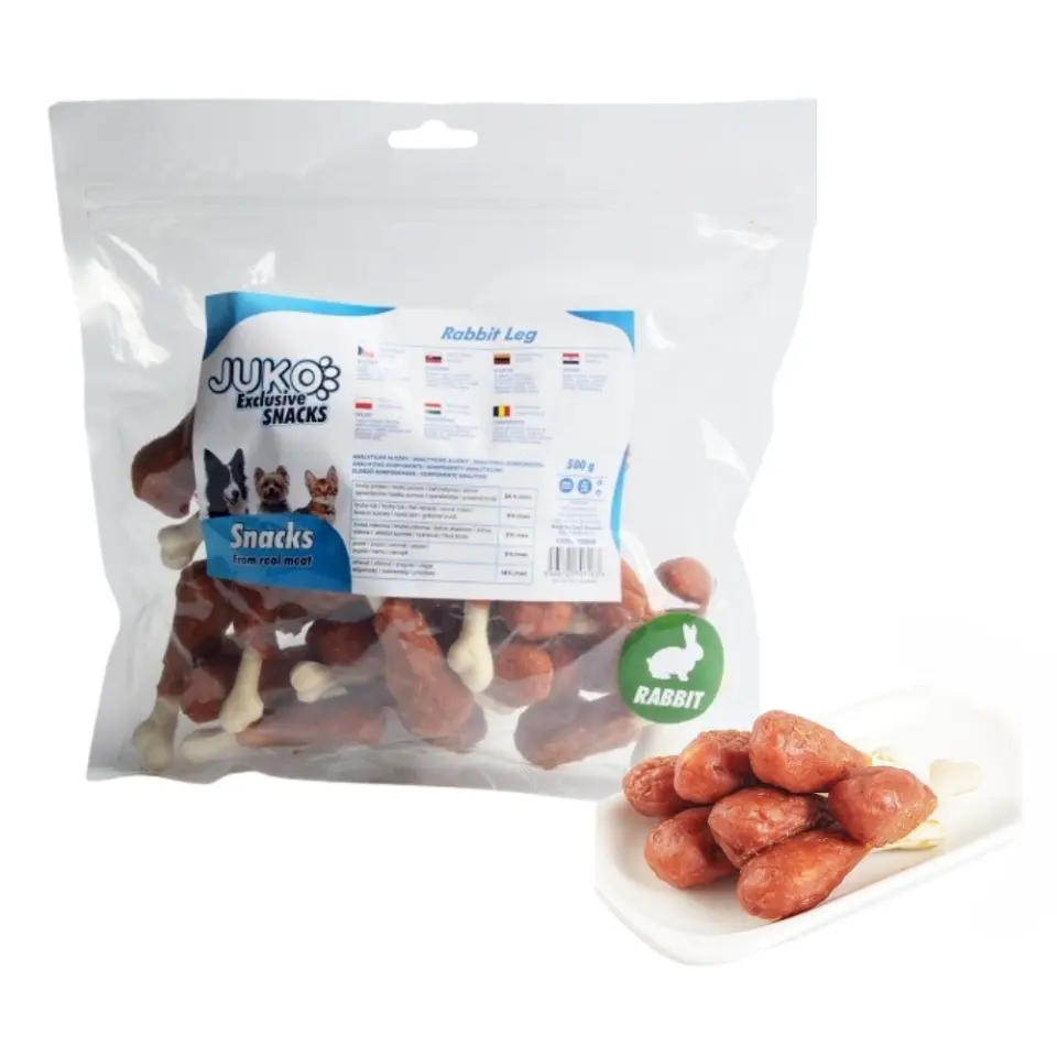 Pulpita calciu & iepure 500 g