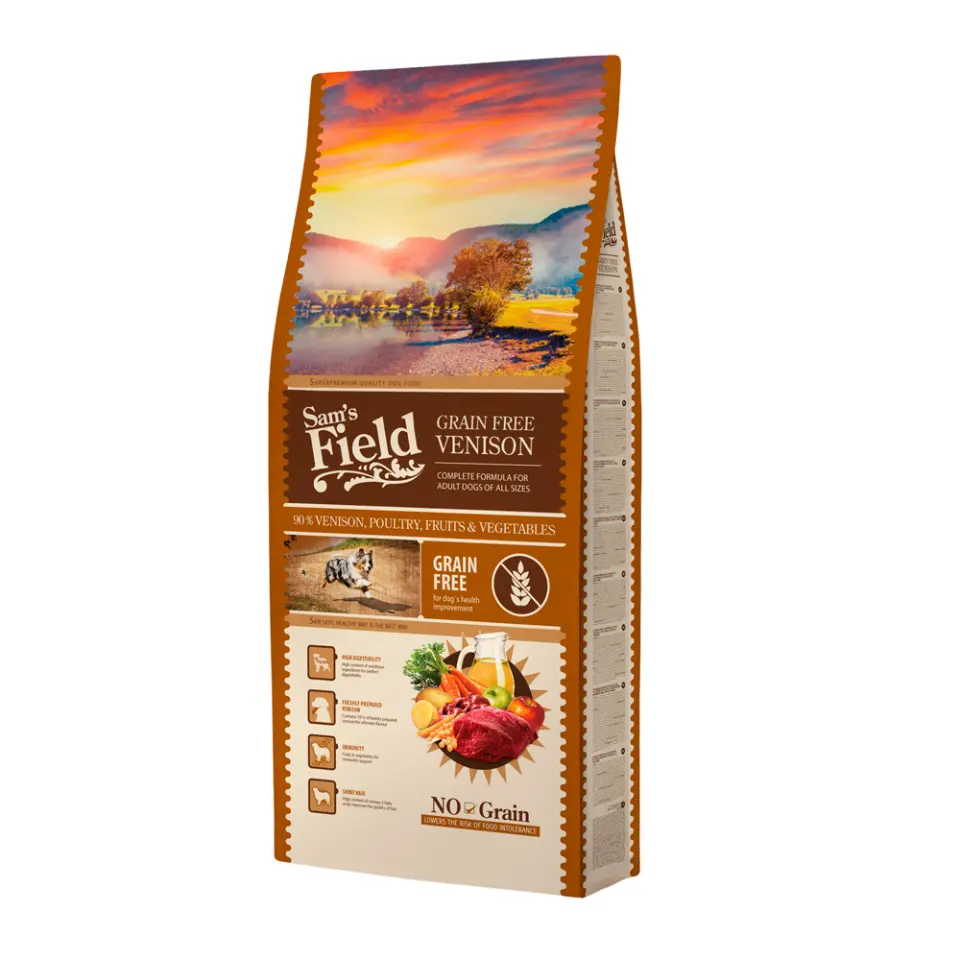 Sam's field adult grain-free venison 13kg