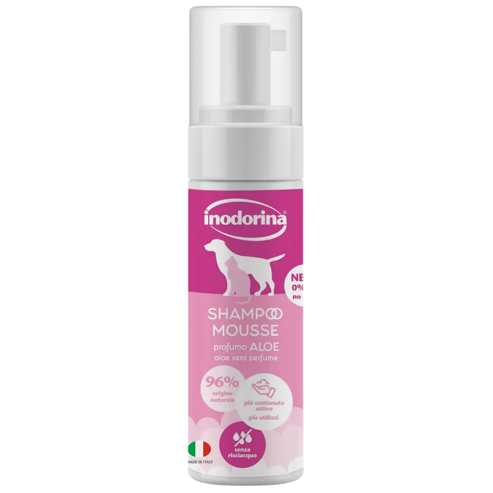 Sampon spuma spalare uscata Aloe vera Inodorina 250 ml