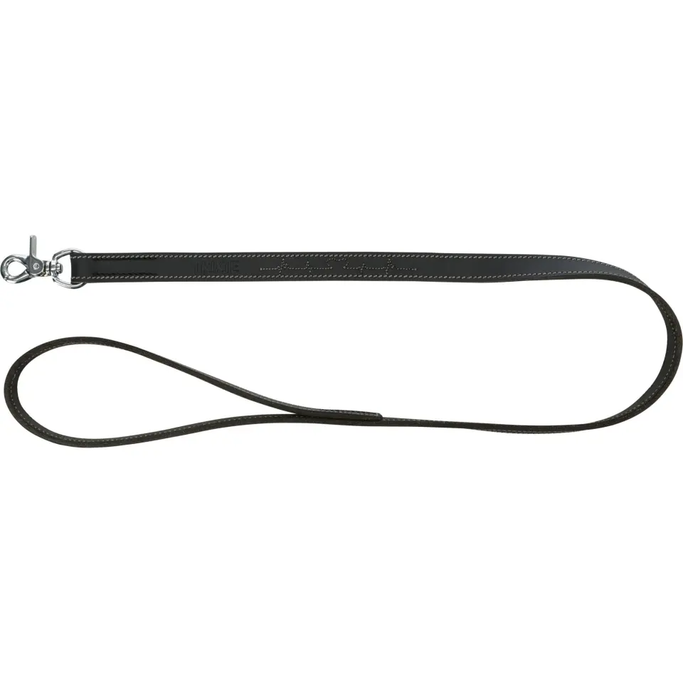 Trixie Lesa din Piele, M-L: 1 m/ 20 mm, Negru, 18980