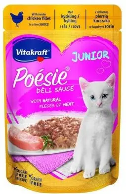 VITAKRAFT PLIC POESIE SAUCE PUI JUNIOR 85 G