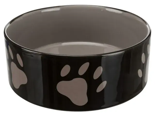 Castron ceramic pentru caini Trixie Labute 0,3 l 12 cm