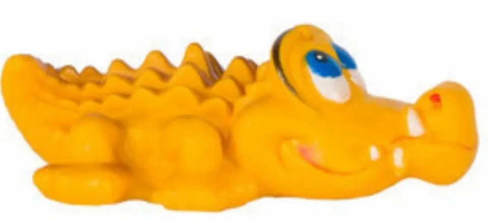 Jucarie Caine Pet Expert Vinil Crocodil Verde OPT08057