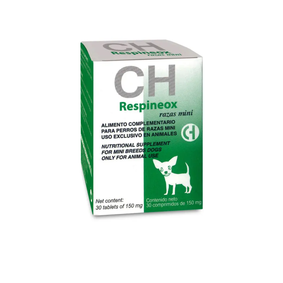 Respineox Mini - Supliment alimentar pentru caini de talie mica - 30cpr.
