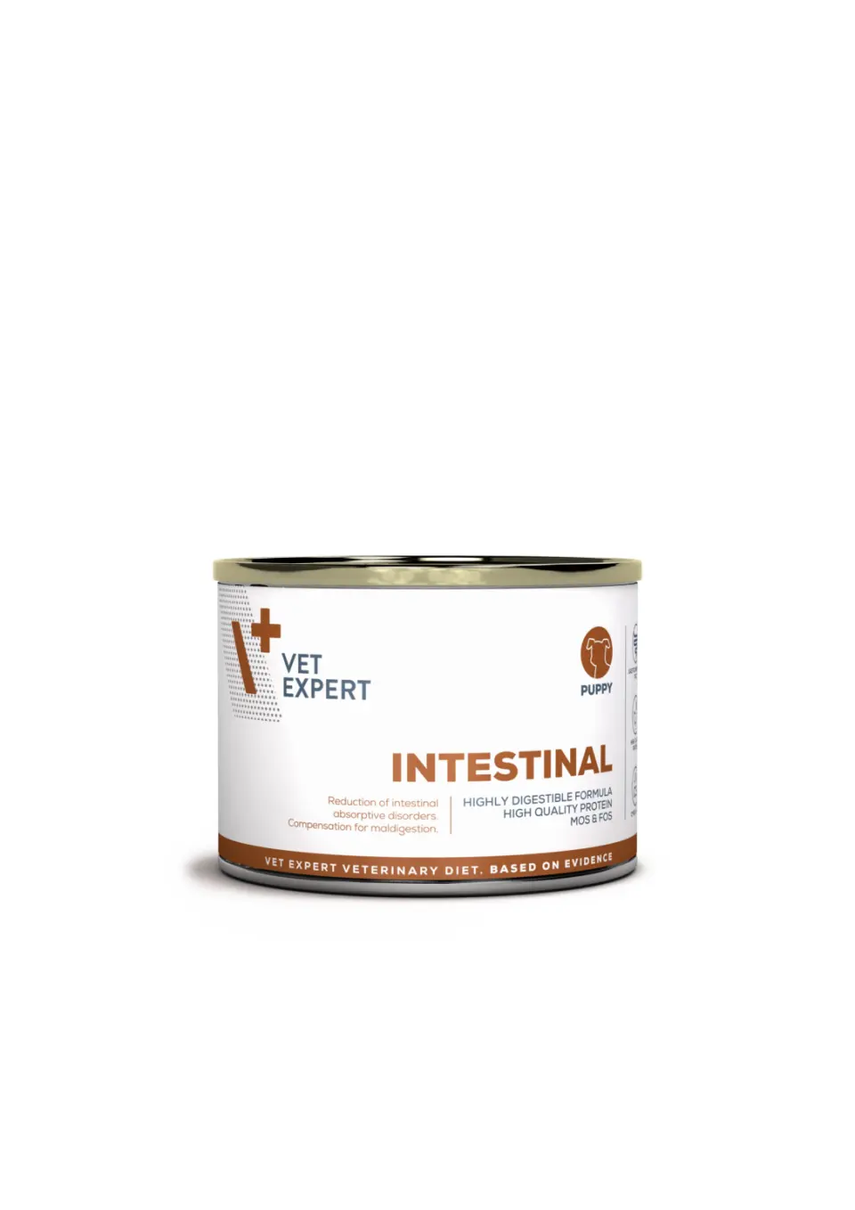 Hrana dietetica umeda pentru catei Vet Expert Intestinal, 200 g