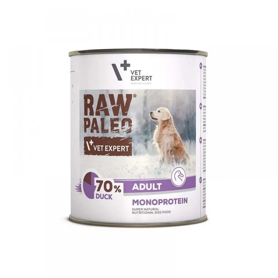 Raw Paleo Adult, Carne Rata, 800 g