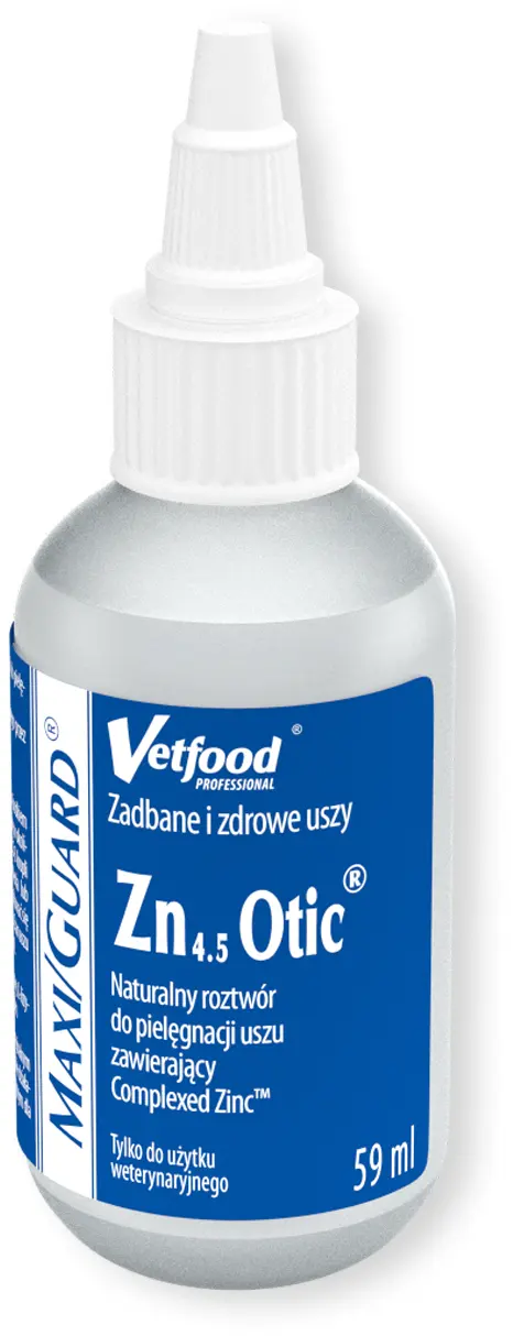 Solutie antibacteriana, VetFood, MAXIGUARD Zn4,5 Otic, 59 ml