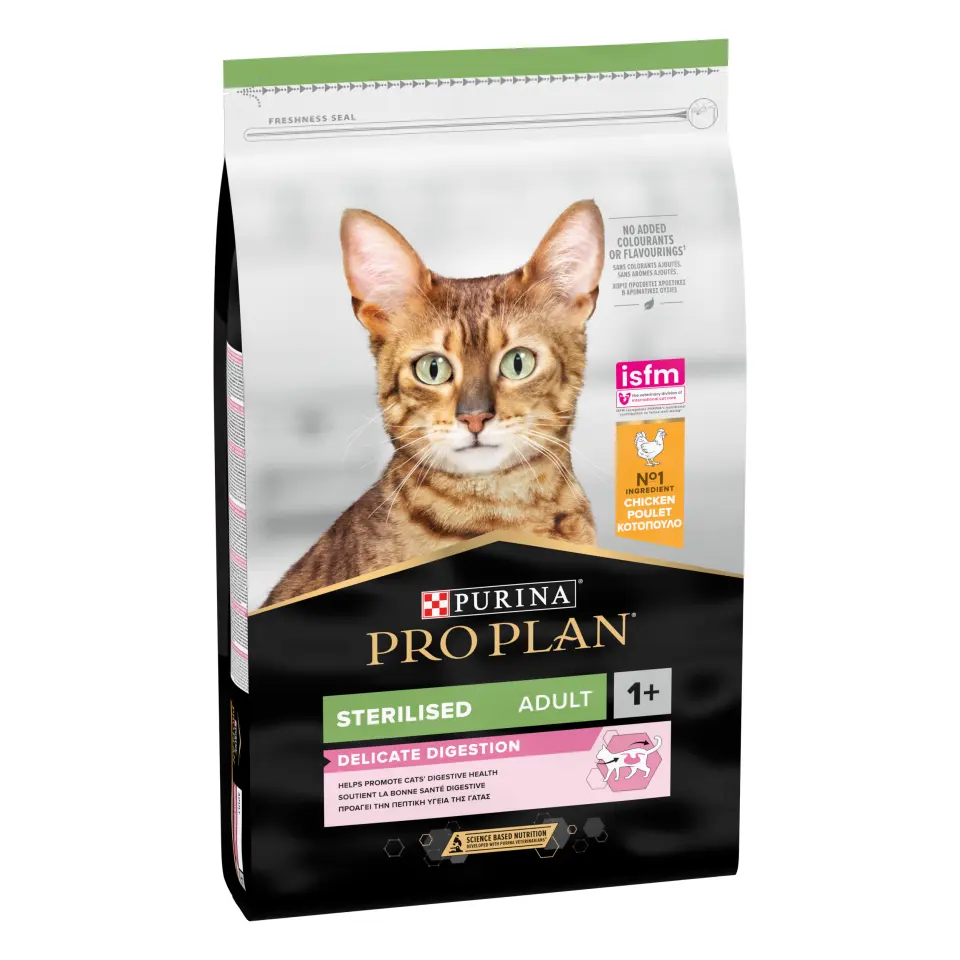​PURINA PRO PLAN STERILISED Delicate Digestion, Pui, 10 kg