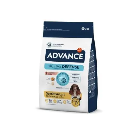 Advance Dog Sensitive Medium - Maxi Somon & Orez, 3 kg