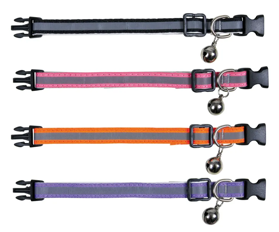 Zgarda Reflectorizant Nylon pentru Pui de Pisica 41686
