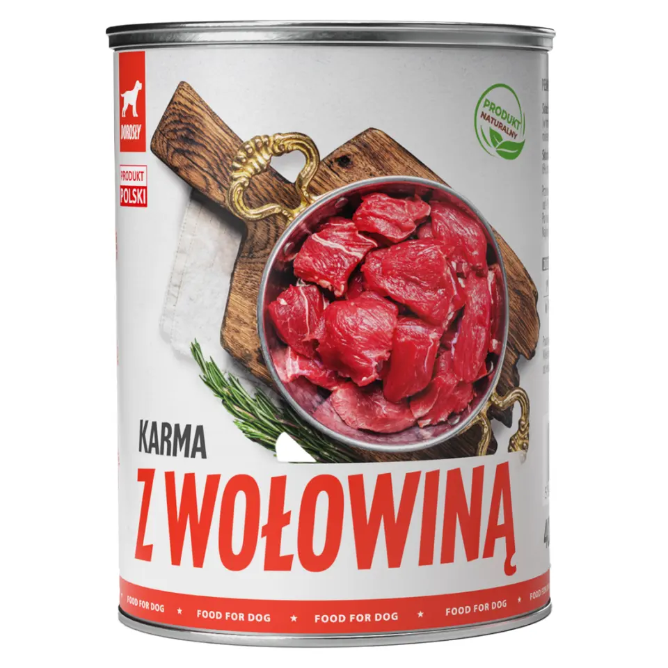TUF TUF DOG -Hrana umeda CHUNKS cu VITA- conserva 1250g