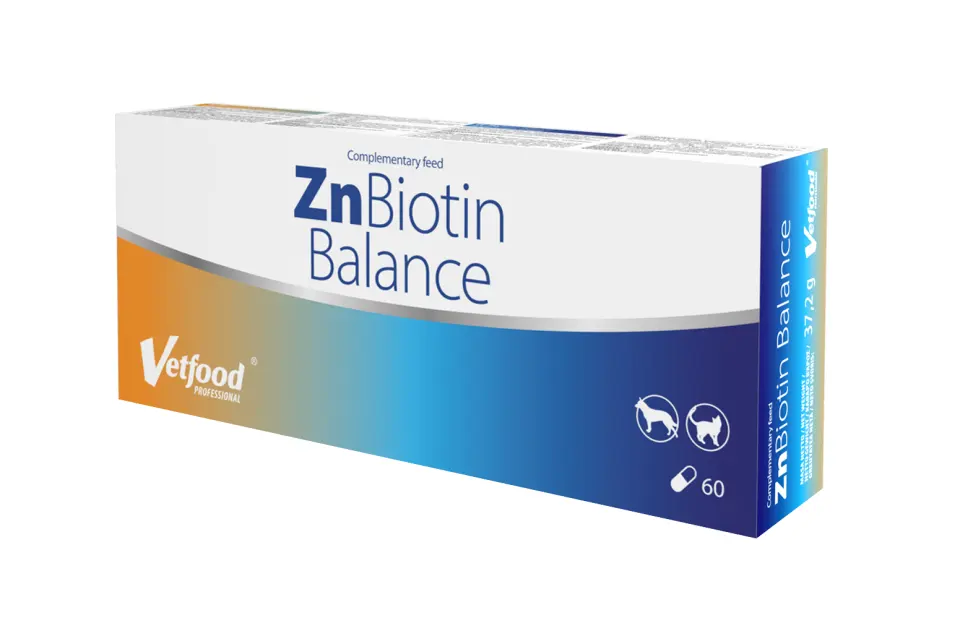 Supliment Vitaminizant, VetFood, ZnBiotin Balance, 60 capsule