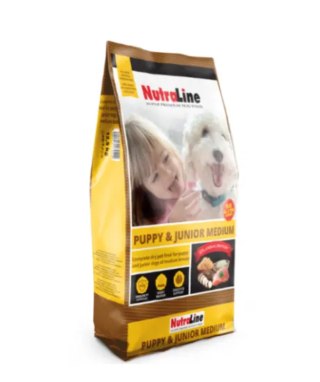 Nutraline Dog Puppy&Junior Medium - 3-kg
