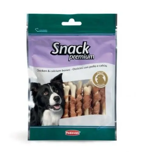 Padovan, Snack Premium Bones Cu Pui Si Calciu, 100 g