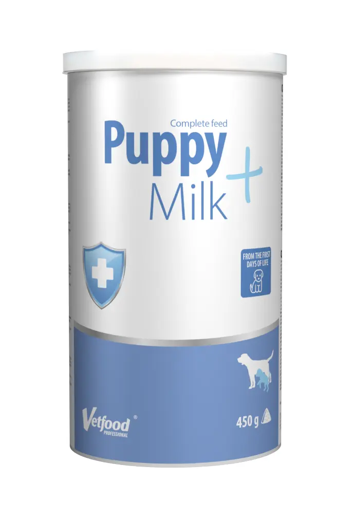 Substituent lapte catei, VetFood, Puppy Milk Plus, cutie 450 g