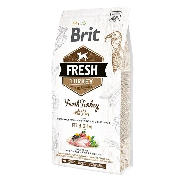 Brit Fresh Turkey and Pea Light Fit and Slim, 2.5 kg