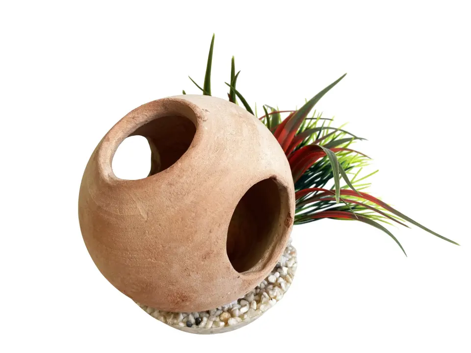 Sydeco Decor Diver Helmet Plants 14 cm 380525