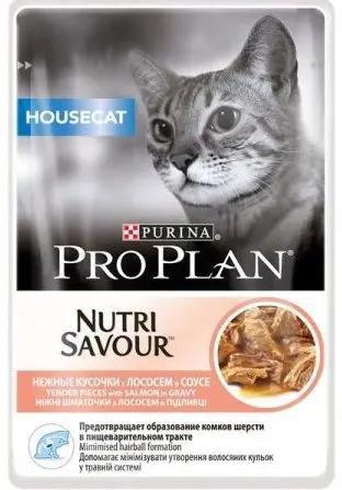 Pro Plan Cat Plic Nutrisavour Housecat Somon 85 g