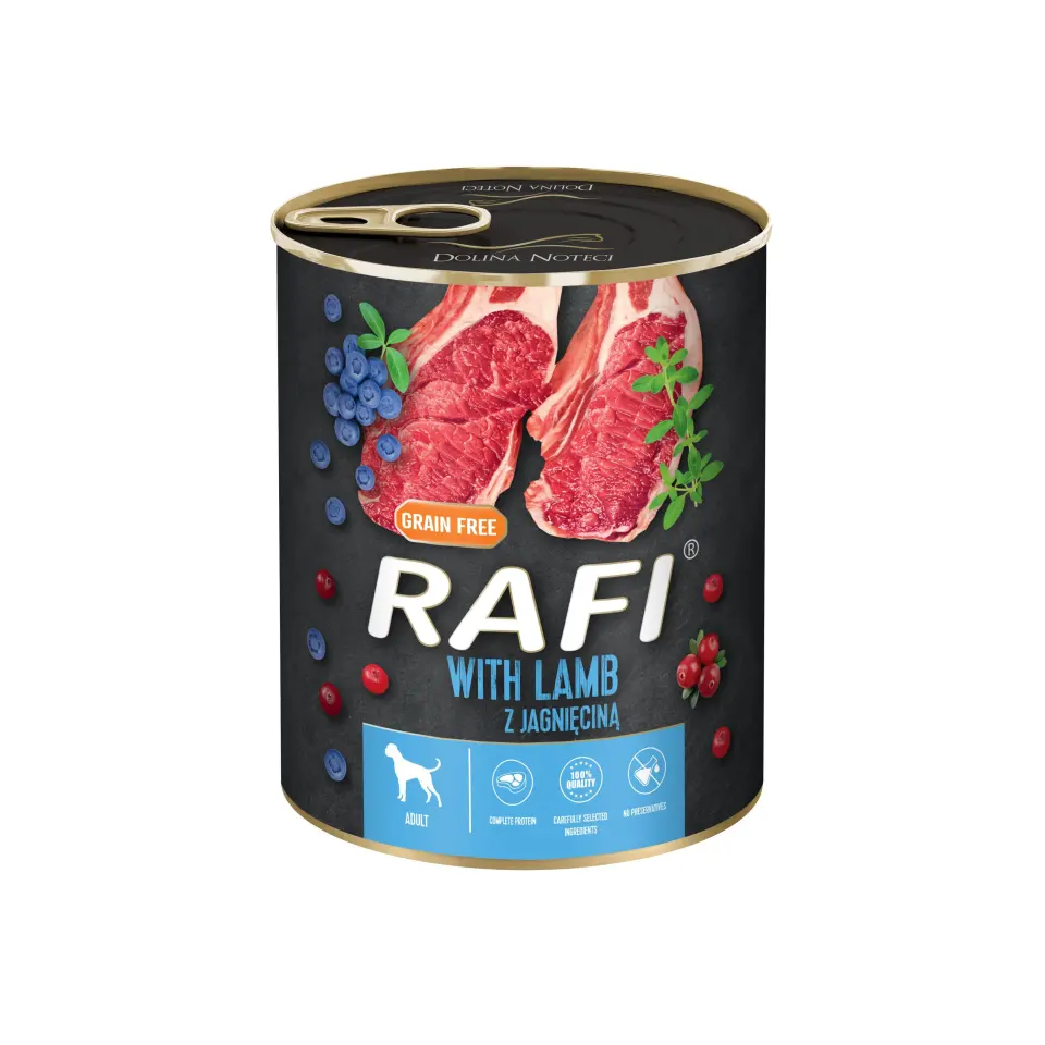 Hrana Umeda Caini, Rafi Dog, Miel si Afine, 800 g
