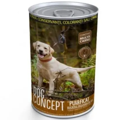 Dog Concept Conserva Pui/Ficat 1240 g