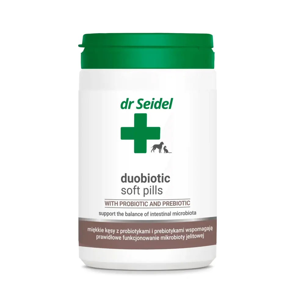 Supliment pentru caini pisici Dr Seidel Duobiotic Softpills 225 gr