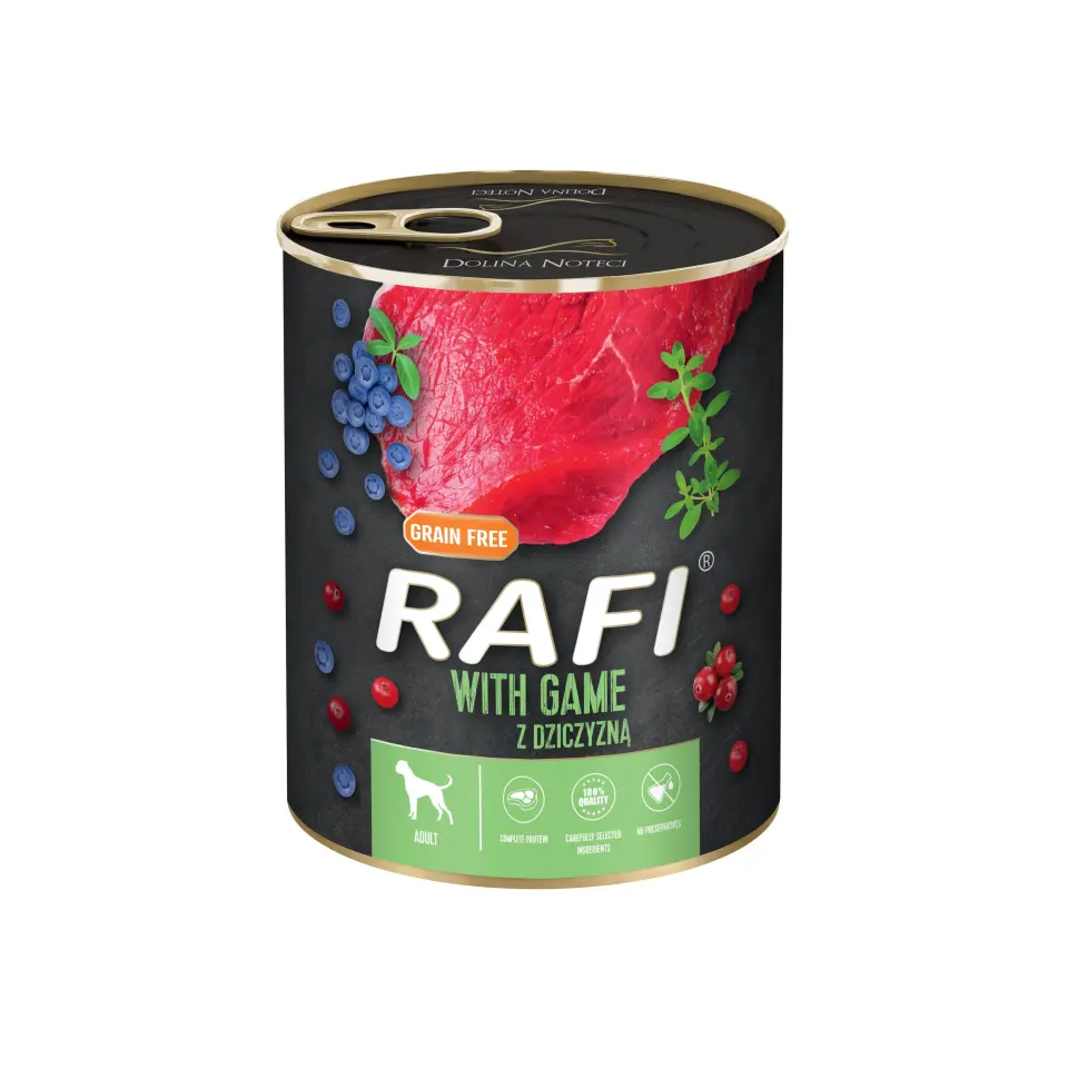 Hrana Umeda Caini, Rafi Dog, Vanat si Afine, 800 g