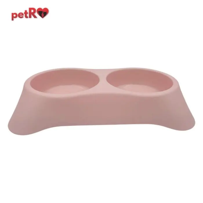 Castron dublu pentru caini Petro M 400 ml