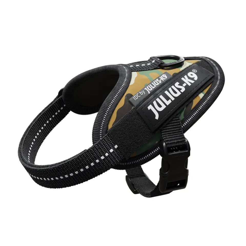 Ham JK9 IDC Power, camuflaj, reflectorizant, circumferința piept 29-36 cm