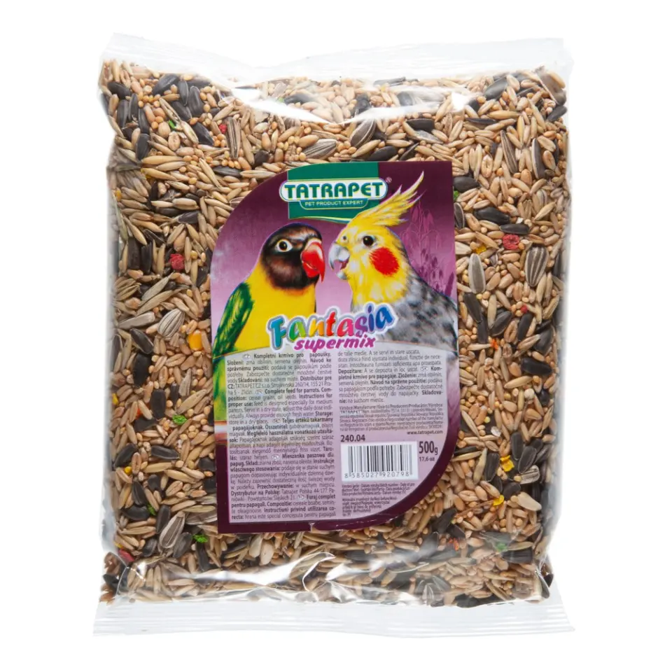 Hrana fantasia papagali & nimfe 500 g