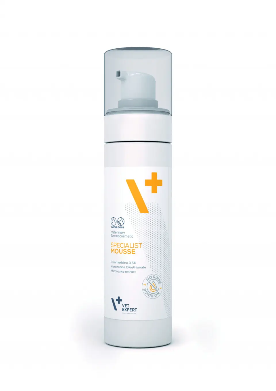 Sampon Specialist Mousse, Vet Expert, pentru caini si pisici, 150 ML