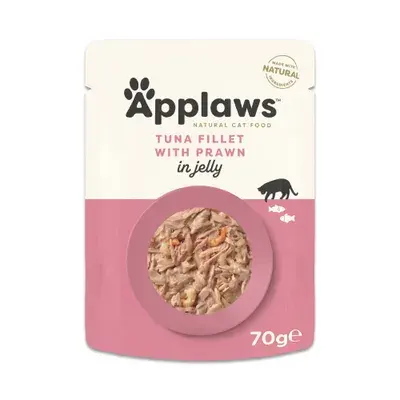 Hrana umeda pentru pisici Applaws File Jelly Ton Creveti