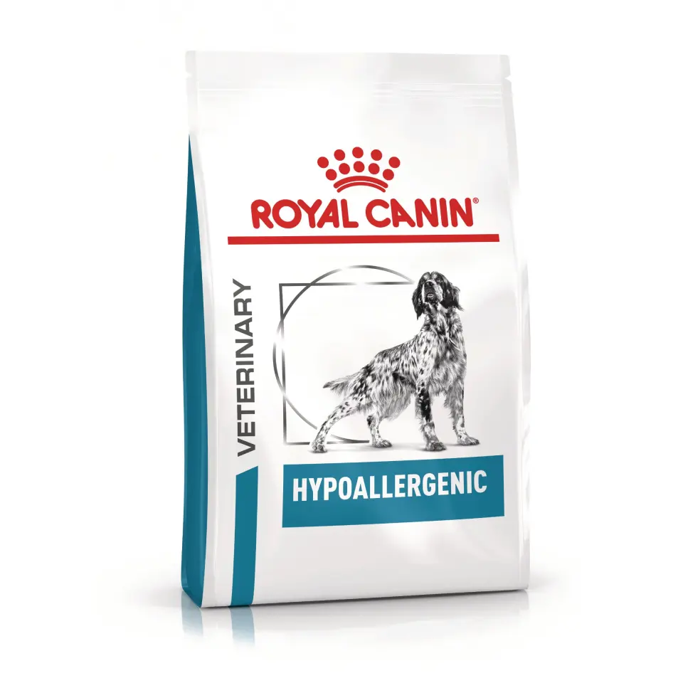 ROYAL CANIN VD Hypoallergenic, XS-XL, dietă veterinară, hrană uscată câini, alergii alimentare, 2kg