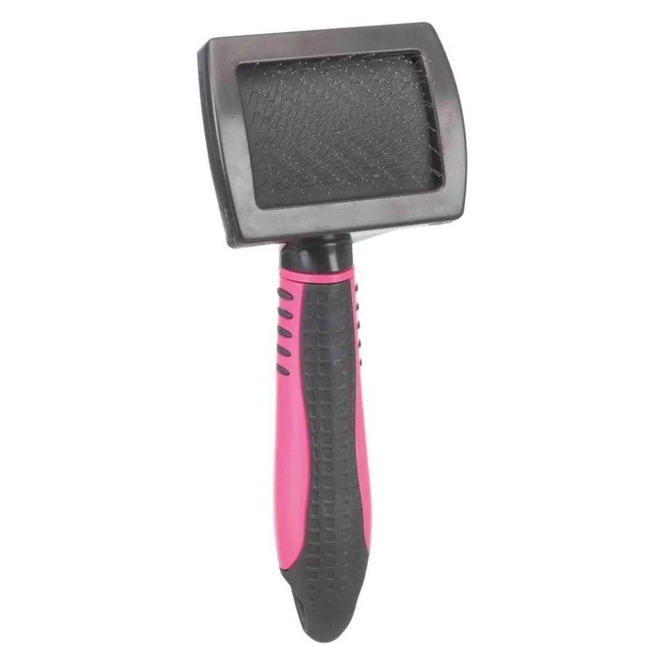 Perie Tesala 7x16 cm Roz/ Negru 23126