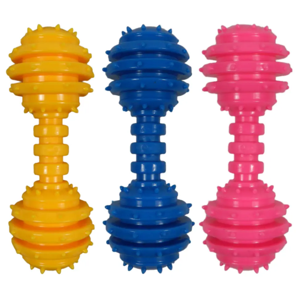 Jucarie gantera dental 12,5 cm