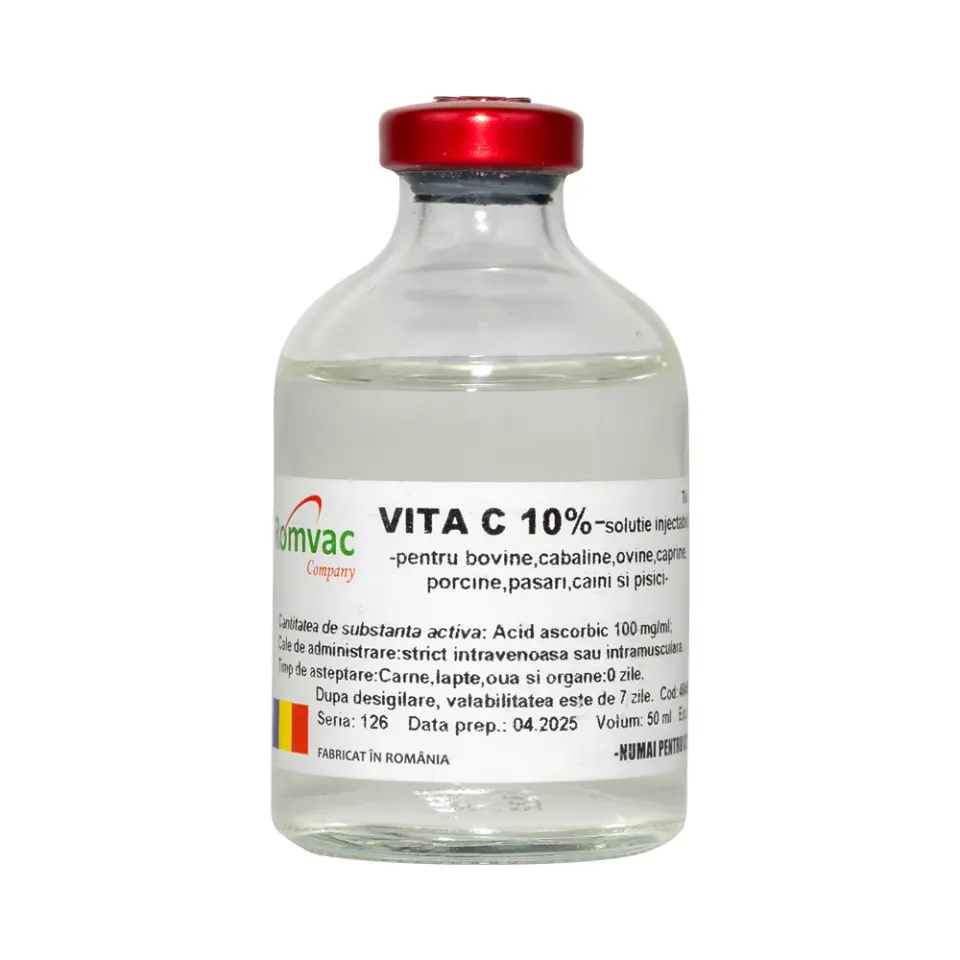 Vitamina C 10% sol inj 50ml