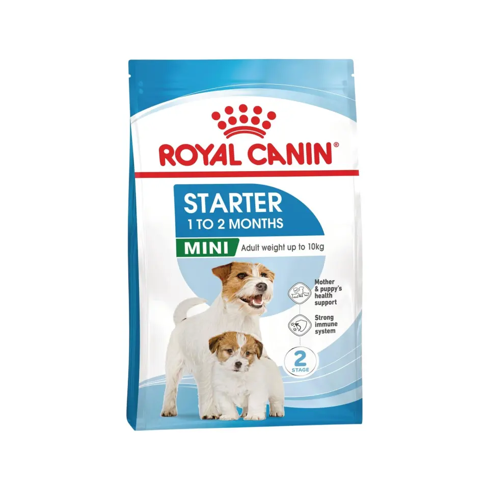 Royal Canin Mini Starter Mother & Babydog, mama si puiul, hrana uscata caine, 8 kg