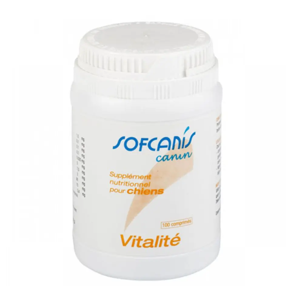 SOFCANIS Canin Vitalite, supliment multivitamine, convalescență câini junior & adult, comprimate