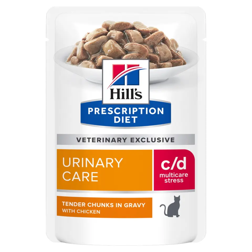 Hills PD FELINE C/D MUL STRESS CHK 12x85 G (PLICURI)