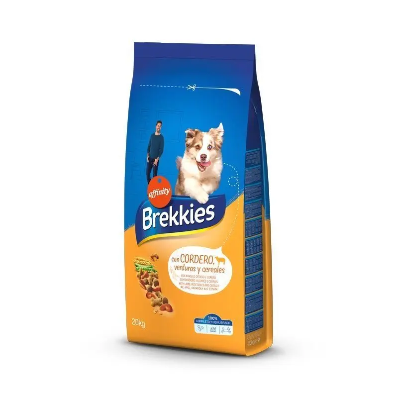 Hrana uscata caini, Brekkies Dog Excel Lamb & Rice, 20 kg