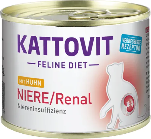 Conserva Kattovit Renal, Pui, 185 g