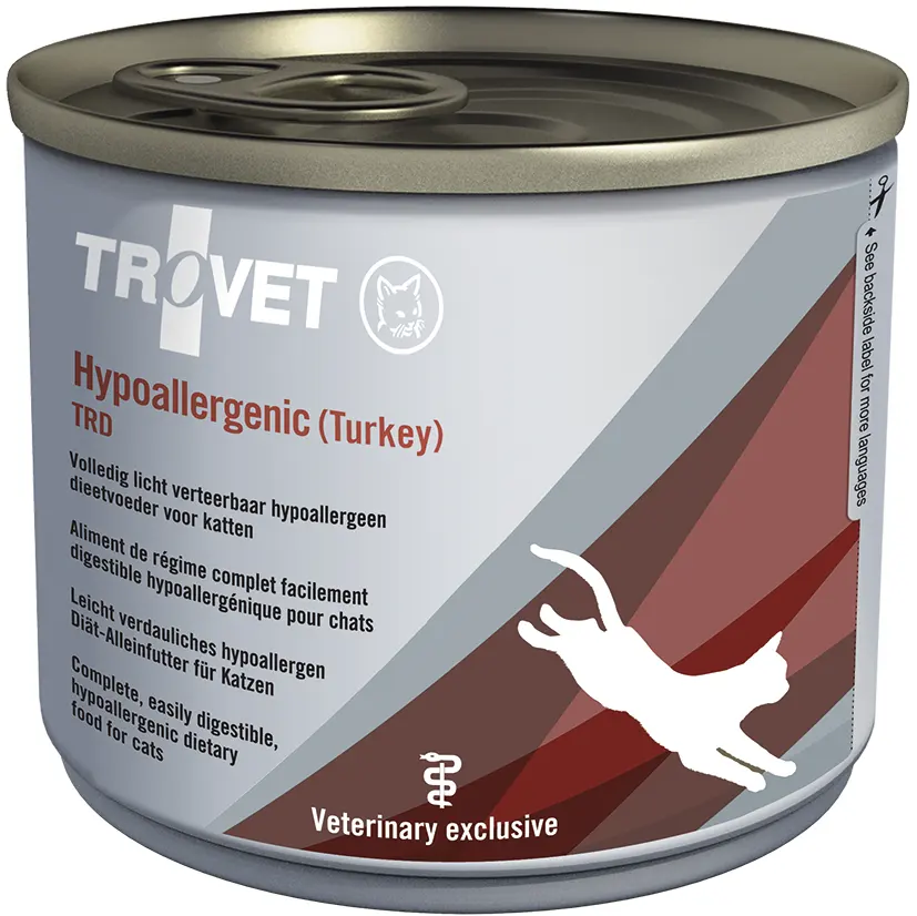 Trovet Cat conserva Hypoallergenic Curcan, 200 g