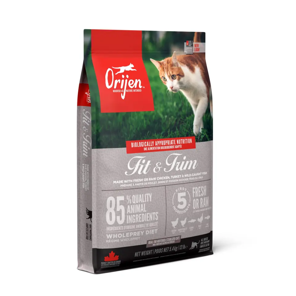 Hrana uscata pisici, Orijen Cat Fit & Trim, Pui, 1.8 kg