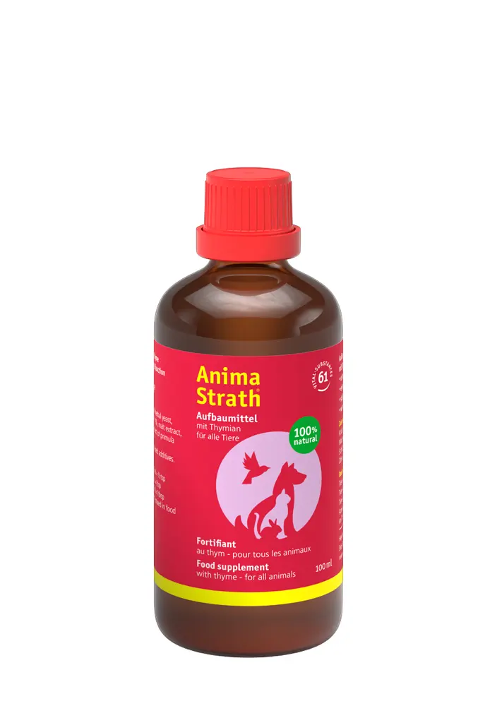 Nutraceutic natural pentru toate animalele Anima-Strath + Thyme (+CIMBRU) 100 ml