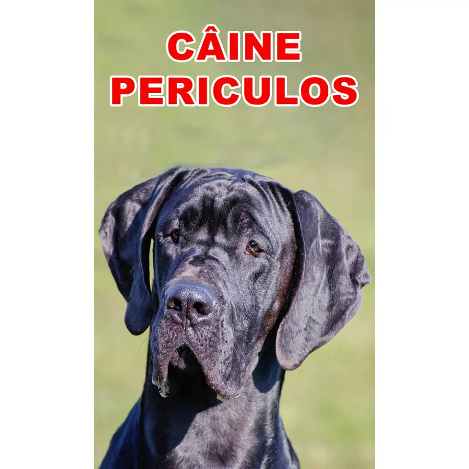 Indicator caine periculos Dog German