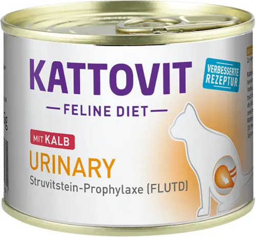 Conserva Kattovit Urinary, Vitel, 185 g