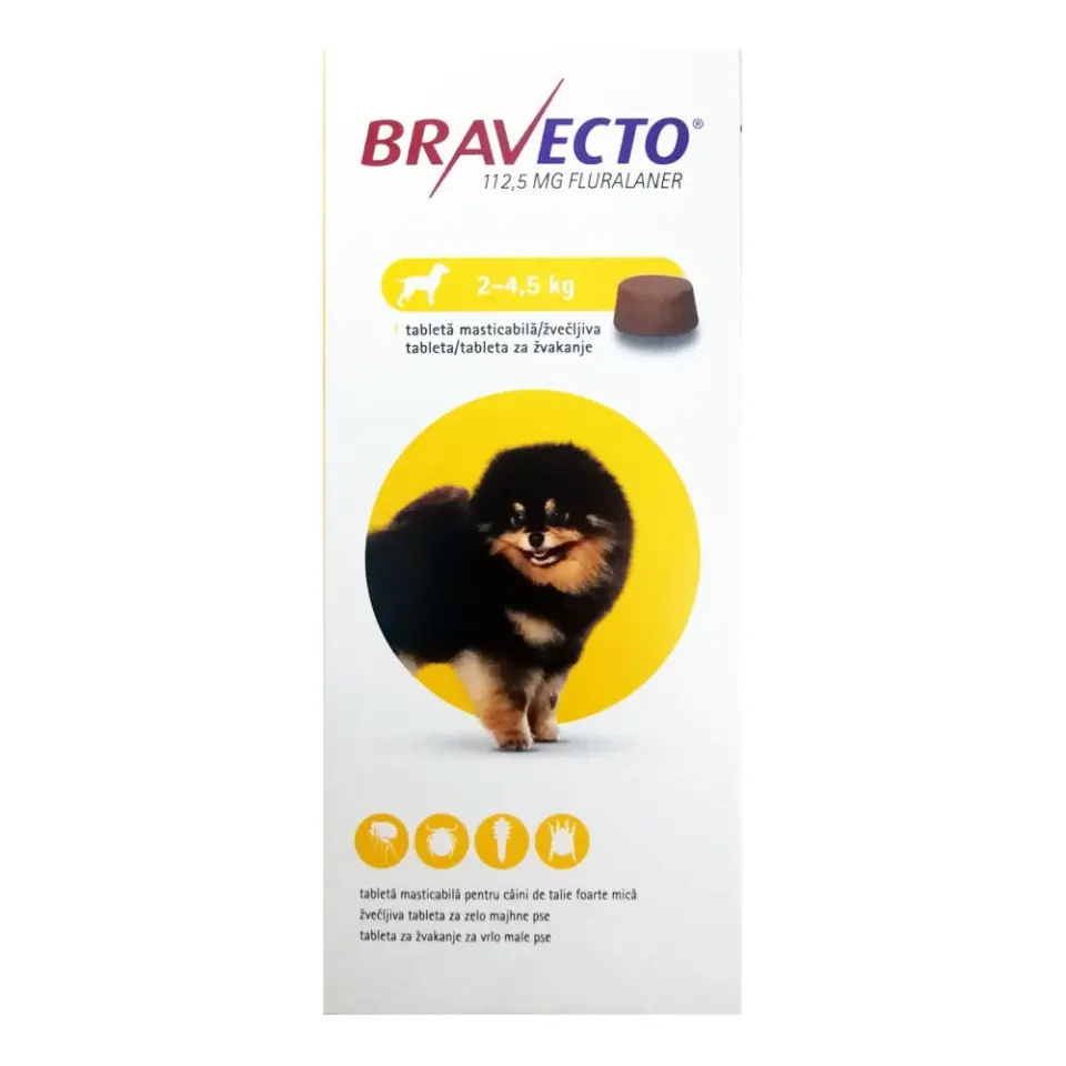 Bravecto Caine, 1 tableta