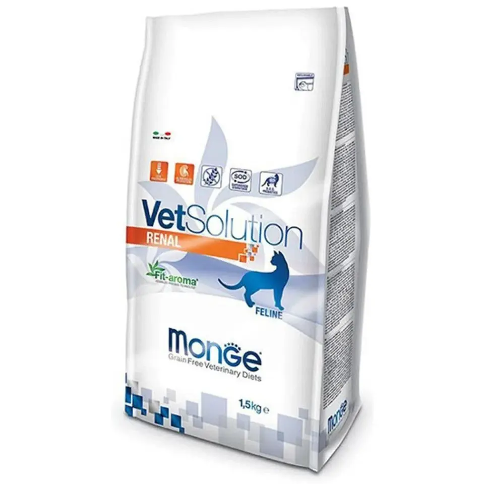 Dieta veterinara pisici, Monge VetSolution Renal, 1.5 kg