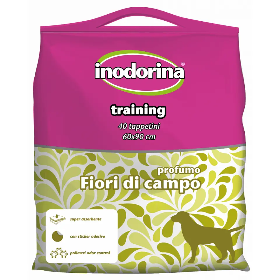 Covoraș absorbant Inodorina flori de câmp: 60 x 90 cm, 40 bucăți