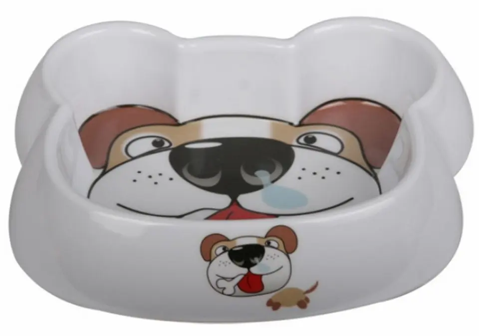 Castron Melamina Caini Dog Face 300 ml 8027
